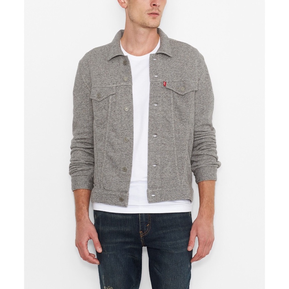 Levi's French Terry Trucker Jacket